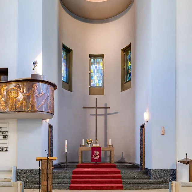 Innenansicht Altar