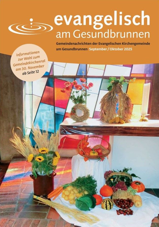 Titelbild Gemeindebrief September bis Oktober 2025 