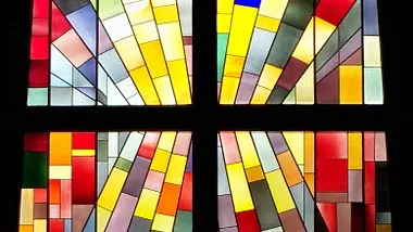 Kirchenfenster Himmelfahrt