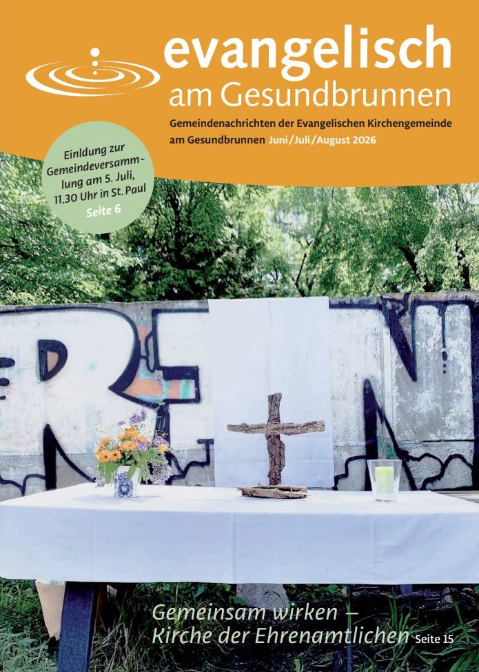 Titelbild Gemeindebrief April und Mai 2026