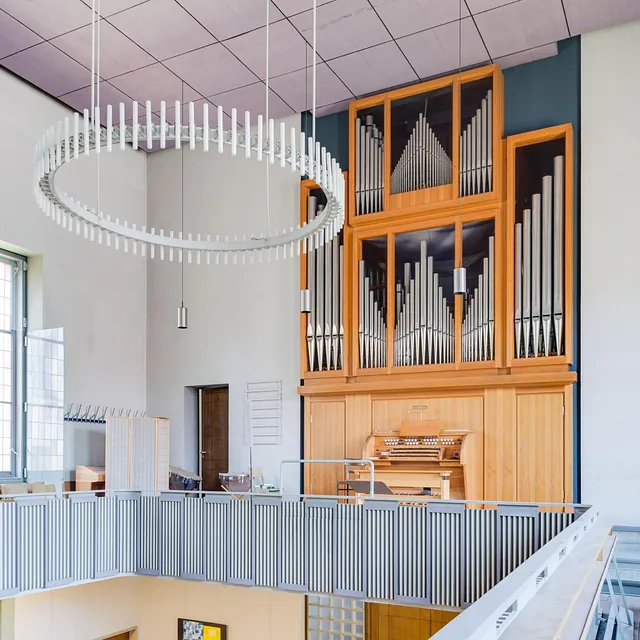Innenansichte Orgel