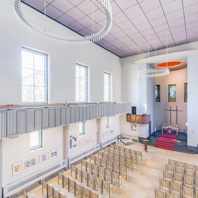 Innenansicht Kirchenschift